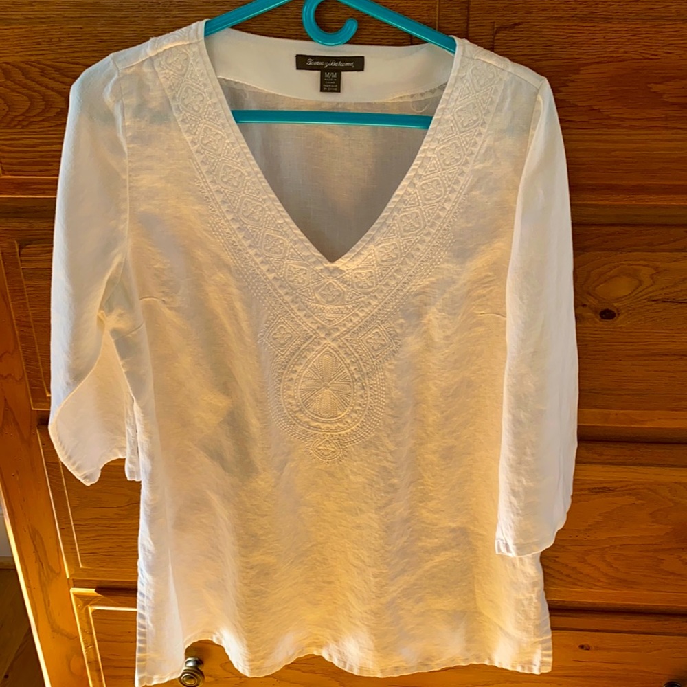 Tommy Bahama Linen Blouse